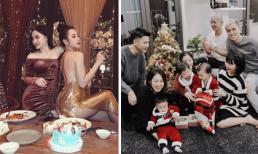 Hot girl và hot boy 25/12/2017: Phương Trinh và Phương Trang đọ độ gợi cảm, 3 cặp ông bố bà mẹ hot nhất mạng xã hội đón Noel cùng nhau