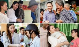 Loạt sao Việt 'ghi điểm' khi chăm chỉ hoạt động từ thiện nhất năm 2017