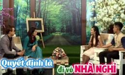 MC Cát Tường hốt hoảng với cặp đôi yêu xa lần đầu gặp gỡ đã rủ nhau vào nhà nghỉ