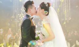 'Người đẹp khả ái' Tố Như ngọt ngào hôn chồng hot boy trong đám cưới