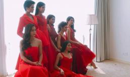 Hé lộ hình ảnh hậu trường bộ ảnh đầu tiên của top 3 Hoa hậu Hoàn vũ Việt Nam 2017