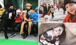 Hồ Ngọc Hà tận hưởng kỳ nghỉ dưỡng hạnh phúc bên bố mẹ và con trai ở Hàn Quốc