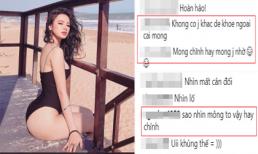 Angela Phương Trinh lại gây tranh cãi với vòng ba siêu 'khủng'