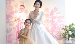 Á hậu Thanh Tú xinh đẹp, nổi bật bên cạnh các thiên thần nhí