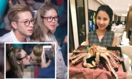Hot girl và hot boy 11/1/2018: Phí Ngọc Hưng 'Vì yêu mà đến' lộ ảnh hôn thân mật, Phan Thành đưa người yêu đi ăn hải sản