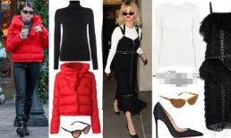 Các ngôi sao đình đám phối đồ đông tuyệt đẹp thế này thì ai cũng mê