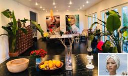 Ngắm không gian nhà đầy sắc màu của người mẫu Bằng Lăng ở Mỹ