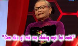 Con dâu cười như được mùa kể chuyện mẹ chồng bị té sấp mặt khiến Quyền Linh phấn khích