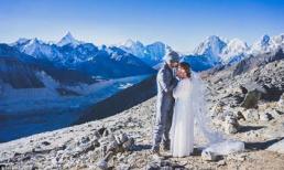 Cặp vợ chồng khiến thế giới ngưỡng mộ khi cùng leo lên đỉnh Everest làm đám cưới
