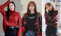 F5 phong cách trẻ trung và xinh xắn cho bạn gái ngày đông