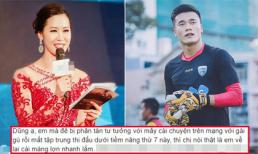 Dương Thùy Linh nhắn Tiến Dũng: Phân tâm bởi chuyện gái gú, thi đấu không tốt rồi sẽ trở về 'máng lợn'