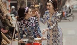 Cặp mẫu song sinh Thư Huyền - Huyền Thư hoá thân thành ‘Cô Ba Sài Gòn’