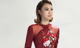 Lan Ngọc hoá tiểu thư kiêu kì với váy đính hoa hồng trắng 