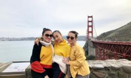 Đoan Trang xúc động đón sinh nhật sớm tại Mỹ cùng hội bạn thân