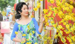 Á hậu Trịnh Kim Chi diện áo dài hóa quý cô kiêu kỳ đón Tết