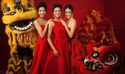 Ngất ngây trước bộ ảnh xuân đầy hương sắc của dàn Hoa hậu, Á hậu Hoàn vũ 2017