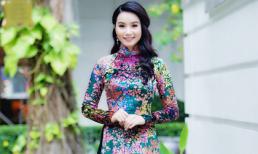 Diễn viên 'Hoa cỏ may' Lương Giang dịu dàng trong tà áo dài Tết