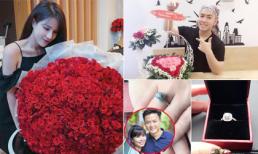 Sao Việt khoe quà, viết lời ngôn tình cho nhau ngày Valentine
