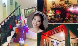 Không gian Tết bên trong ngôi nhà của Hoa hậu Phạm Hương ở Hải Phòng