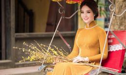 Nhan sắc mặn mà của 'gái một con' Thuỵ Vân