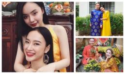 Mùng 1, sao Việt tươi như hoa đi chúc tết, tụ tập vui chơi nhà họ hàng