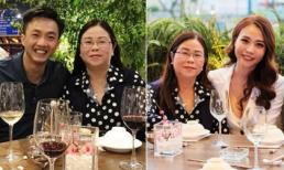 Phản ứng của Cường Đô la khi gặp gỡ mẹ của bạn gái Đàm Thu Trang