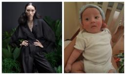 Trang Khiếu bất ngờ khoe ảnh cận mặt con trai kháu khỉnh, đáng yêu