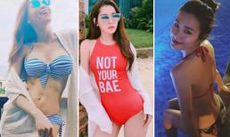 Nhìn cứ tưởng cò hương lép kẹp, những mỹ nhân Việt này khiến ai nấy ngỡ ngàng khi khoe thân hình bốc lửa