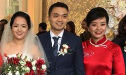 Con gái của nghệ sĩ Chiều Xuân rạng rỡ trong đám cưới