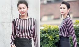Nhan sắc thực và ảnh photoshop của Lý Băng Băng khiến fans ngã ngửa 