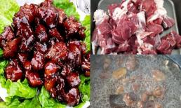 Đưa cơm với món thịt kho đường phèn lạ miệng, ngon độc đáo