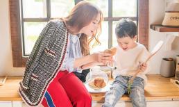 Con trai Thu Thủy ngày càng ra dáng hot boy nhí