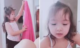 Hành động siêu đáng yêu của Cadie Mộc Trà 'đốn tim' dân mạng