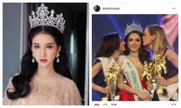 Hoa hậu chuyển giới Thái Lan chủ động làm điều này khi Hương Giang đăng quang