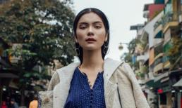 Quán quân Next Top Model Kim Dung lạnh lùng trên đường phố Hà Nội