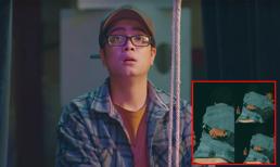 Bùi Anh Tuấn bị soi khi mặc áo khoác vẫn còn nguyên chíp chống trộm