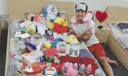 Cầu thủ Tiến Dũng khoe toàn bộ quà fan tặng vì sợ bị hiểu nhầm cho lại người khác?