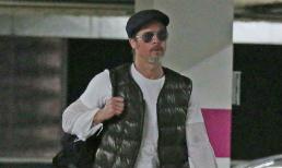 Brad Pitt râu tóc bạc phơ xuất hiện sau tin đồn Angelina Jolie hẹn hò trai đẹp