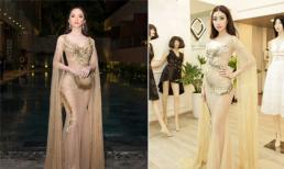 Sau khi đăng quang, Hương Giang liên tục mặc đụng hàng nhiều mỹ nhân Việt