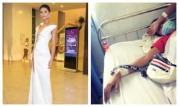 Vừa nhập viện vì ngộ độc thực phẩm, Hoa hậu H'Hen Niê xanh xao dự tiệc cùng Hoàng Thuỳ, Mâu Thuỷ