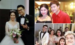 Loạt BTV, MC truyền hình tưng bừng tới chúc mừng đám cưới của MC Đức Bảo