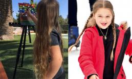 Harper Beckham khoe mái tóc dài như công chúa Rapunzel trong cổ tích