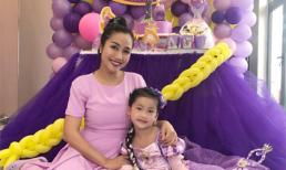 Ốc Thanh Vân tổ chức tiệc sinh nhật 'tím' cho con gái tại nhà mới