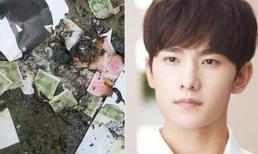 Tài tử Trung Quốc bị fans đốt ảnh cùng vàng mã để phản đối đóng phim