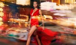 Diện váy xẻ đùi, Minh Triệu táo bạo khoe đôi chân dài 1m2 thẳng tắp