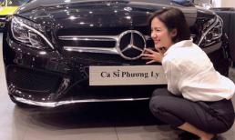 Ca sĩ Phương Ly hào hứng khoe xế hộp hạng sang có giá gần 2 tỷ đồng