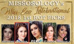 Nói tiếng Anh kém nhưng Thư Dung được chuyên trang sắc đẹp uy tín xếp ở thứ hạng cao