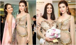 Á hậu Huyền My lộng lẫy và rực rỡ không kém Miss World và Miss Universe