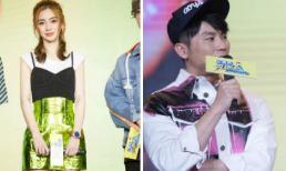 Angelababy chọn đầm 'đồng bóng' khoe chân nuột nà, Lý Thần tái xuất sau khi bị thương