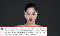 Bảo Anh đáp trả cực gắt khi bị chê sống chả ra gì, đạo đức giả